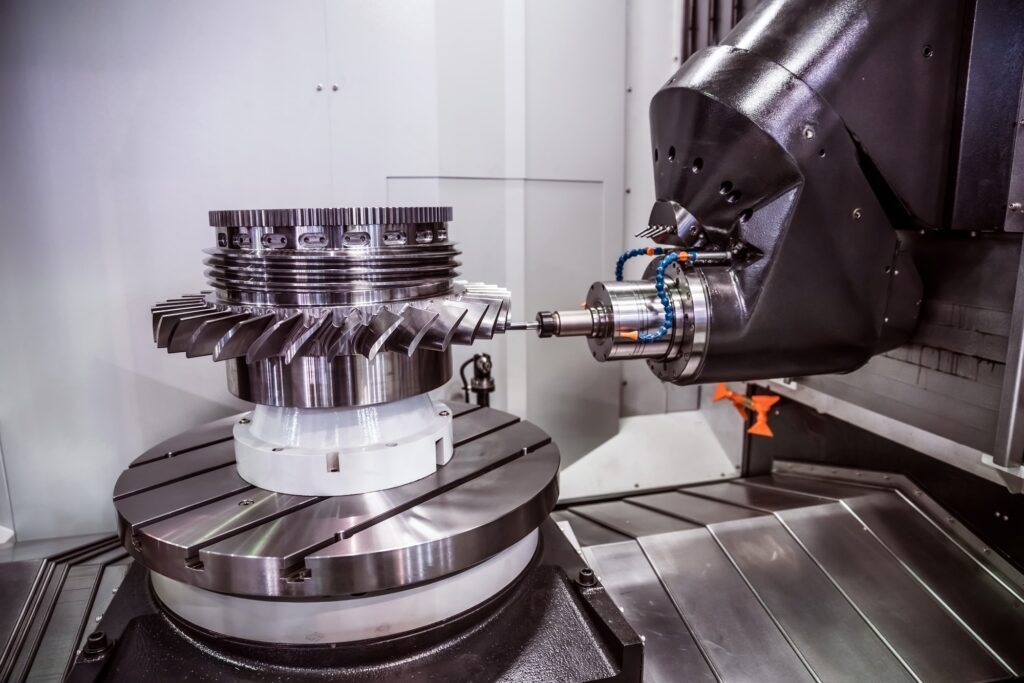 Metalworking CNC milling machine.