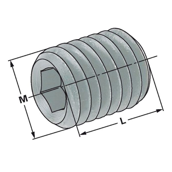 Spannschrauben M6 für Weldon Ø 6 - Image 2