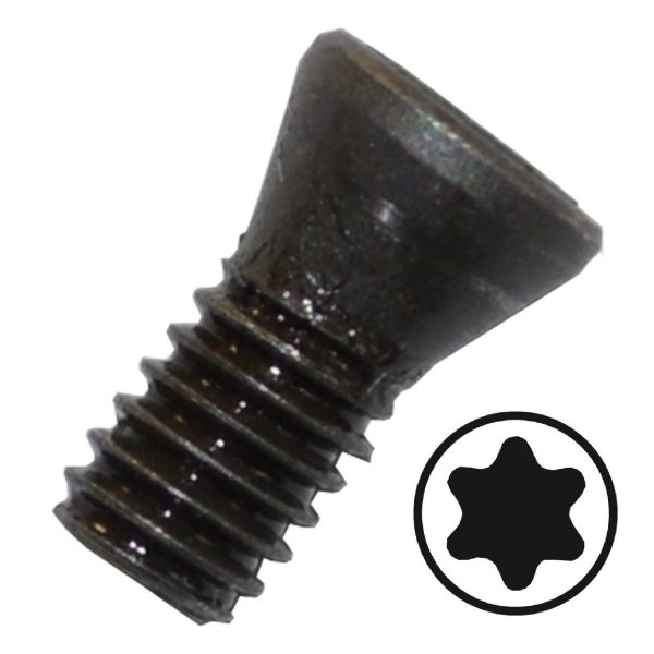 Torx Klemmschrauben TX15 M4 x 9 mm Kopf: 5,7 mm | cnctools.ch