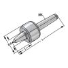 Mitlaufende Drehbankspitze <br /> MK 5 <br /> – Bild 2
