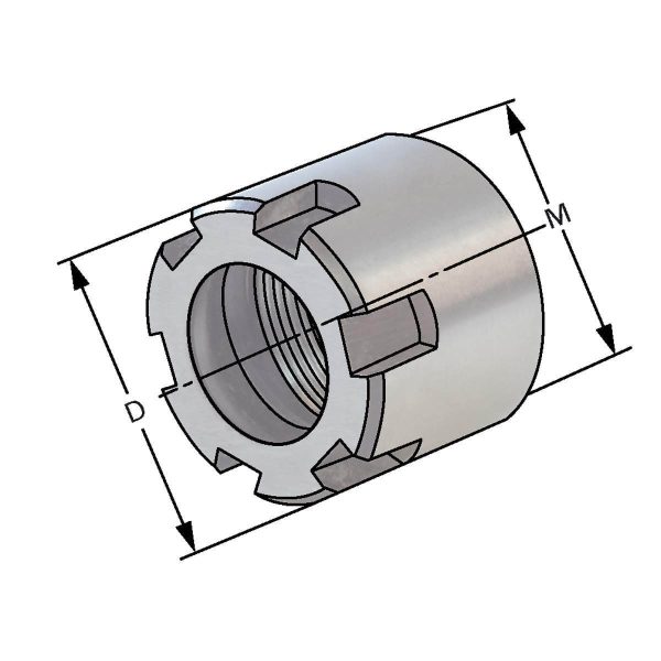 Spannmuttern ER 8 <br /> 1-5 <br /> Mini – Bild 2