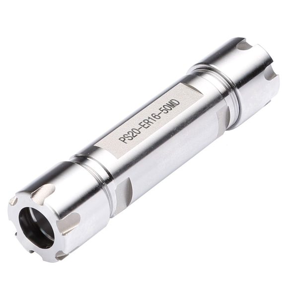 Doppel-Spannzangenhalter mit Minimutter ER16-1/10-123 | Ø = 20 | cnctools.ch