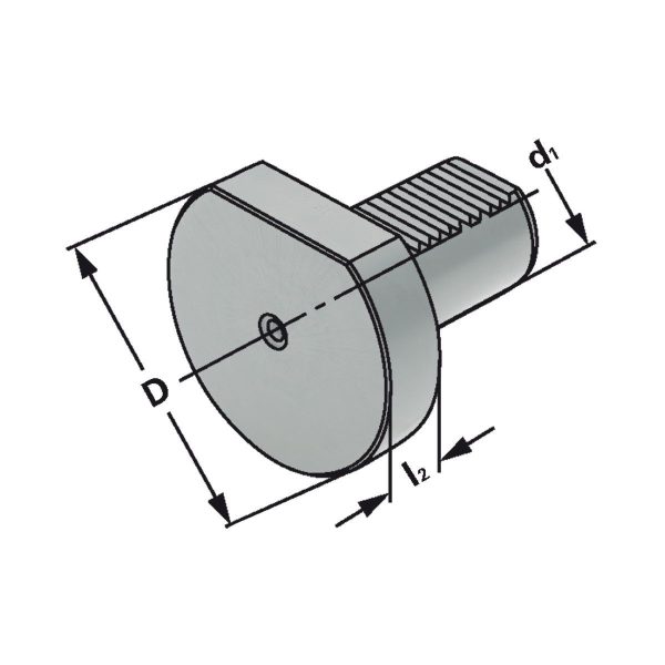 Schutzstopfen aus Stahl Z2-20 x 16 DIN 69880 – Bild 2