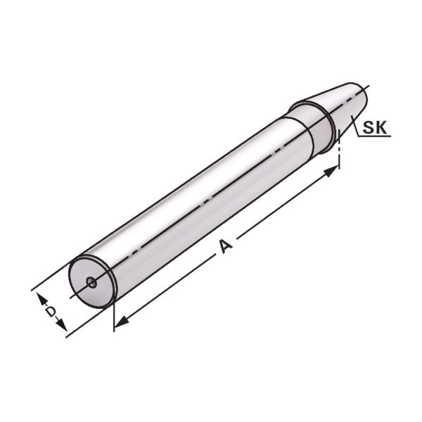 Kontrolldorn SK 30-32-300 DIN 69871 A – Bild 2