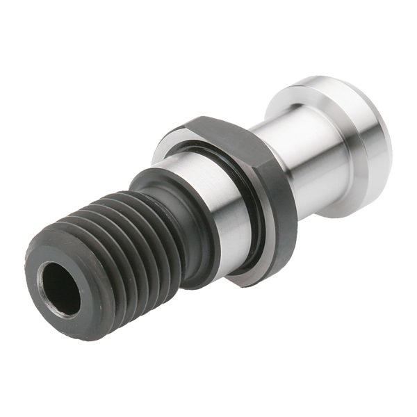 Anzugsbolzen M12 DIN 69872 A mit Durchgangsbohrung, ohne O-Ring | cnctools.ch