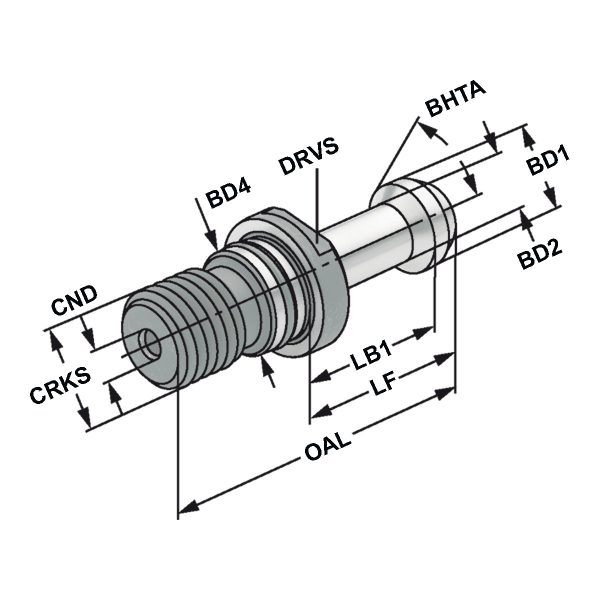 Anzugsbolzen M12 MAS/BT 60° Brother – Bild 2
