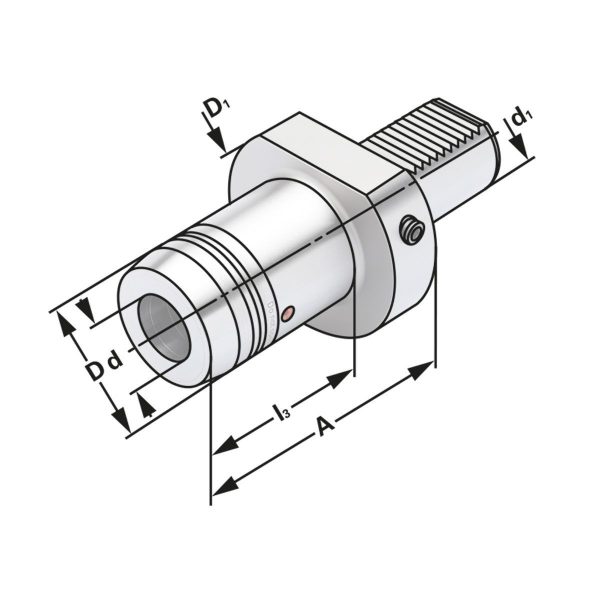 Hydro-Dehnspannfutter VDI 30-08-49 – Bild 2