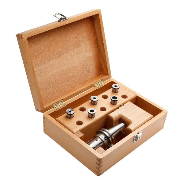 Hydro-Dehnspannfutter SK 40-20-82 DIN 69871 AD/B im Holzkasten | cnctools.ch