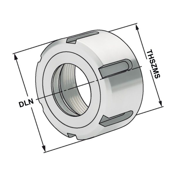 Spannmuttern OZ25 <br /> 2-25 <br /> kugelgelagert – Bild 2